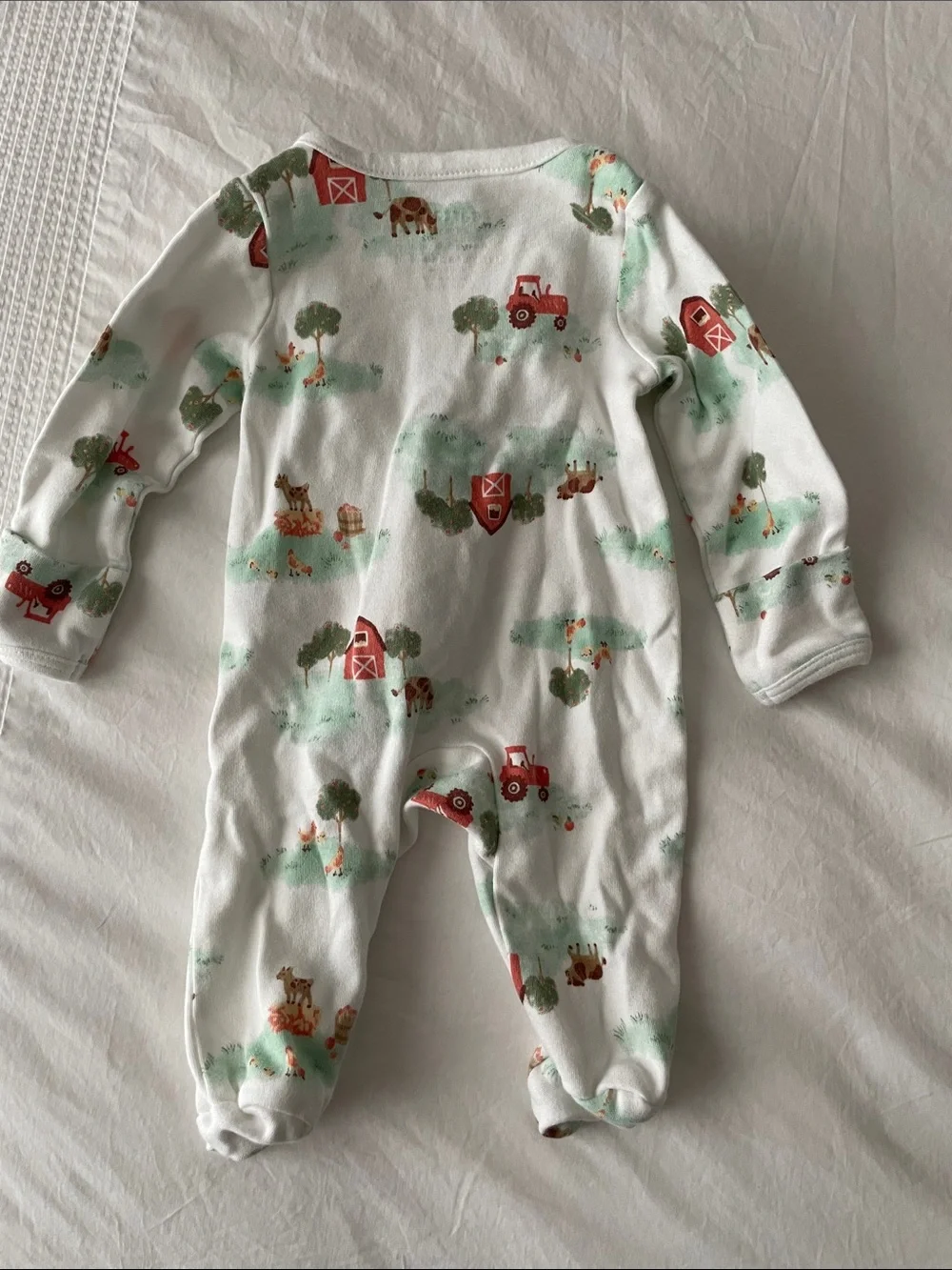 Carter’s Footies in Farm Print